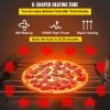 VEVOR Commercial Pizza Oven Countertop, 14&quot; Double Deck Layer, 110V 1950W Stainless Steel Electric Pizza Oven with Stone and Shelf, Multipurpose Indoo