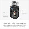 Moen EX75C GX Series Garbage Disposal, 3/4 HP, Unfinished,Premium