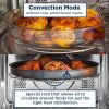 GE JES1109RRSS 1.0 Cu. Ft. Capacity Countertop Convection Microwave Oven with Air Fry, Stainless Steel