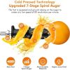 KOIOS Upgraded Juicer Machines, Cold Press Juicer, Slow Masticating Juicers with Two Speed Modes, Juicer Extractor