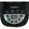West Bend Hi-Rise Bread Maker Programmable Horizontal Dual Blade with 12 Programs Including Gluten Free, 3-Pound, Gray