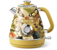 1.7L / 57.5 oz electric kettle food grade 304 stainless steel, instrument type dial thermometer flower watermark painting process fast boiling 1200W c