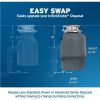 InSinkErator EVOLUTION 0.75HP 3/4 HP, Advanced Series EZ Connect Continuous Feed Food Waste Garbage Disposal, Gray