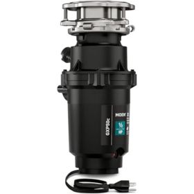 Moen Prep Series PRO 1/2 HP Continuous Feed Compact Garbage Disposal, Power Cord Included, GXP50C