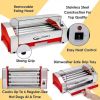 The Candery Electric Hot Dog Roller - Sausage Grill Cooker Machine - 6 Hot Dog Capacity - Household Hot Dog Machine