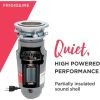 Frigidaire 1.25 HP Corded Garbage Disposal for Kitchen Sinks | FF13DISPC1