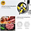 Tangkula Commercial Meat Grinder, 1100W, 551LB/h Stainless Steel Electric Sausage Stuffer, 225RPM Heavy Duty Industrial