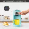 CHULUX Upgrade Single Serve Coffee Maker for K CUP, Mini Coffee Maker Single Cup 5-12oz Coffee Brewer, 3 in 1 Coffee Machine for K Cups Pod Capsule Gr