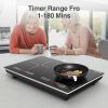 VBGK Double Induction Cooktop, 110V 4000W Electric cooktop,Hot Plate LED Sensor Touch Energy-Saving Portable Induction Cooktop