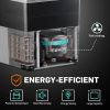 EUHOMY Car Refrigerator, 55Liter(59qt) RV Refrigerator with 12/24V DC & 110-240V AC, Portable refrigerator freezer fridge cooler
