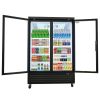 ORIKOOL Glass Door Merchandiser Refrigerator 44.7 Cu.ft Swing Door Commercial Display Refrigerators Merchandising Refrigeration