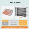 Commercial Large 10 Trays Food Dehydrator, Usable Area up to 17ftÂ², 1000W Detachable Full Stainless Steel Dryer Machine
