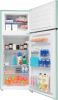 2 Door Apartment Size Refrigerator with Freezer, 7.5 cu ft, Retro, Mint