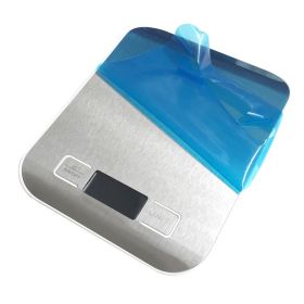 LCD Display 10kg/1g Multi-function Digital Food Kitchen Scale Stainless Steel Weighing Food Scale Cooking Tools Balance (Ships From: China)